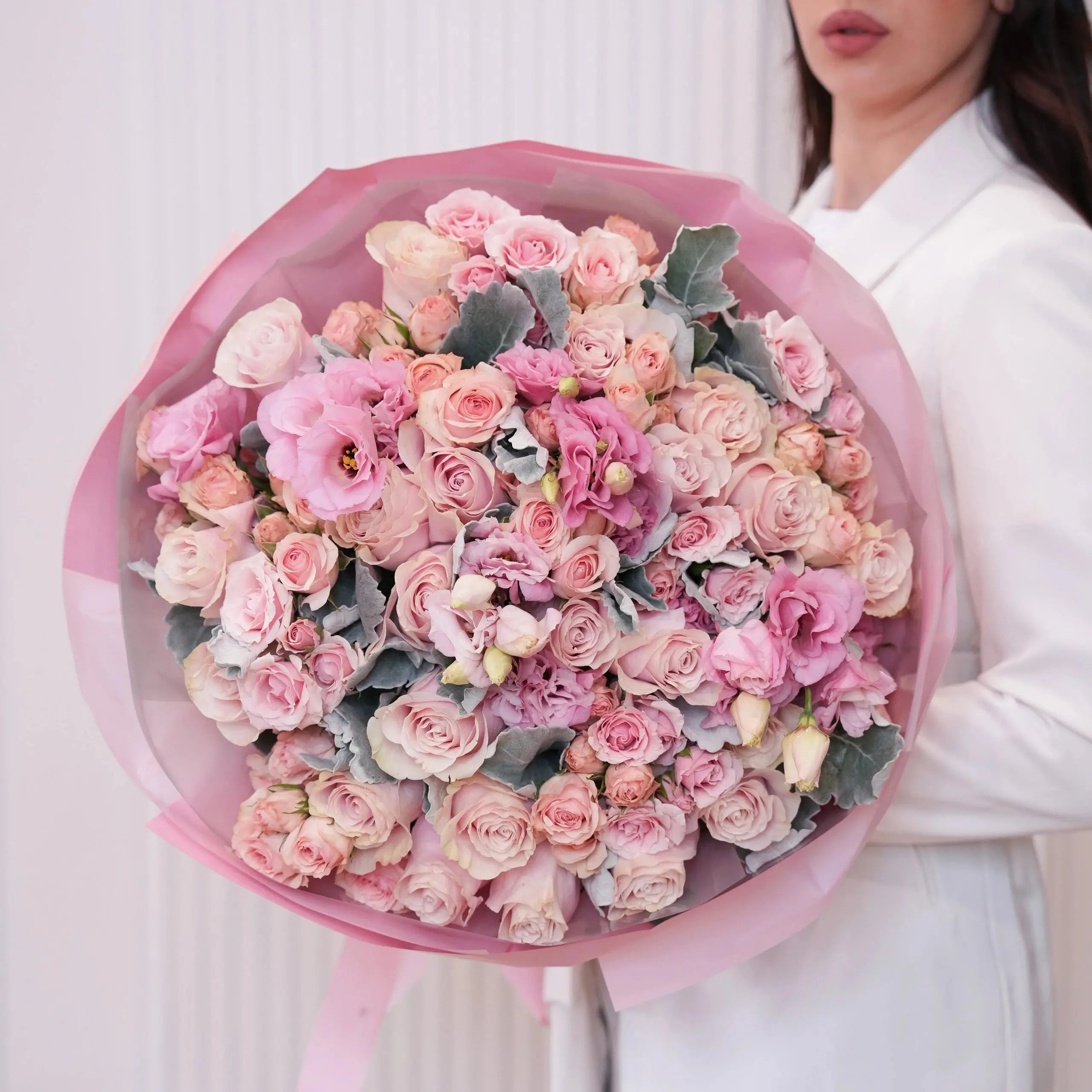 Camille luxury signature bouquet — Ecoroses same-day flower delivery Los Angeles