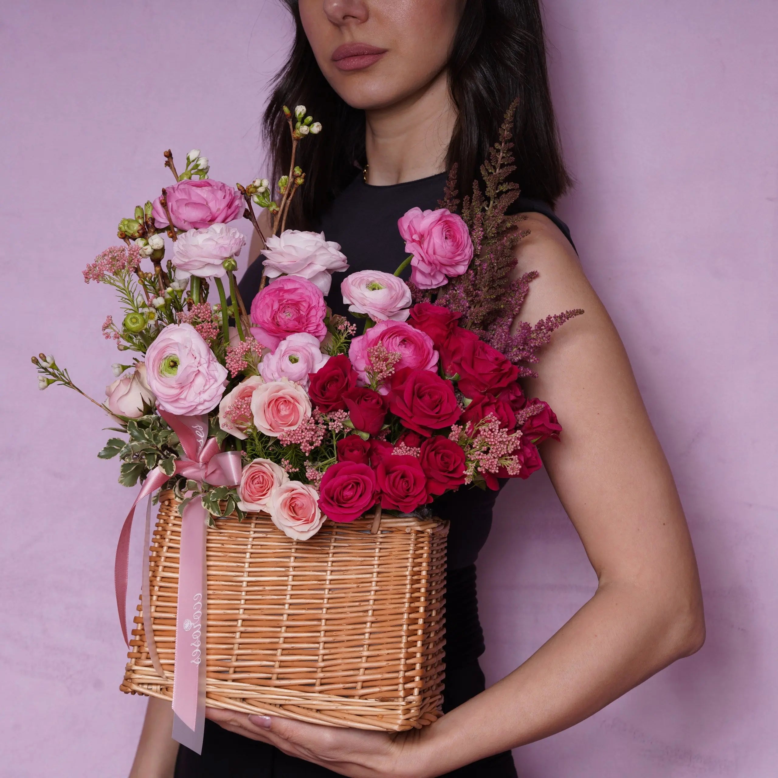 Flora luxury bouquet — Ecoroses boutique flower delivery Los Angeles