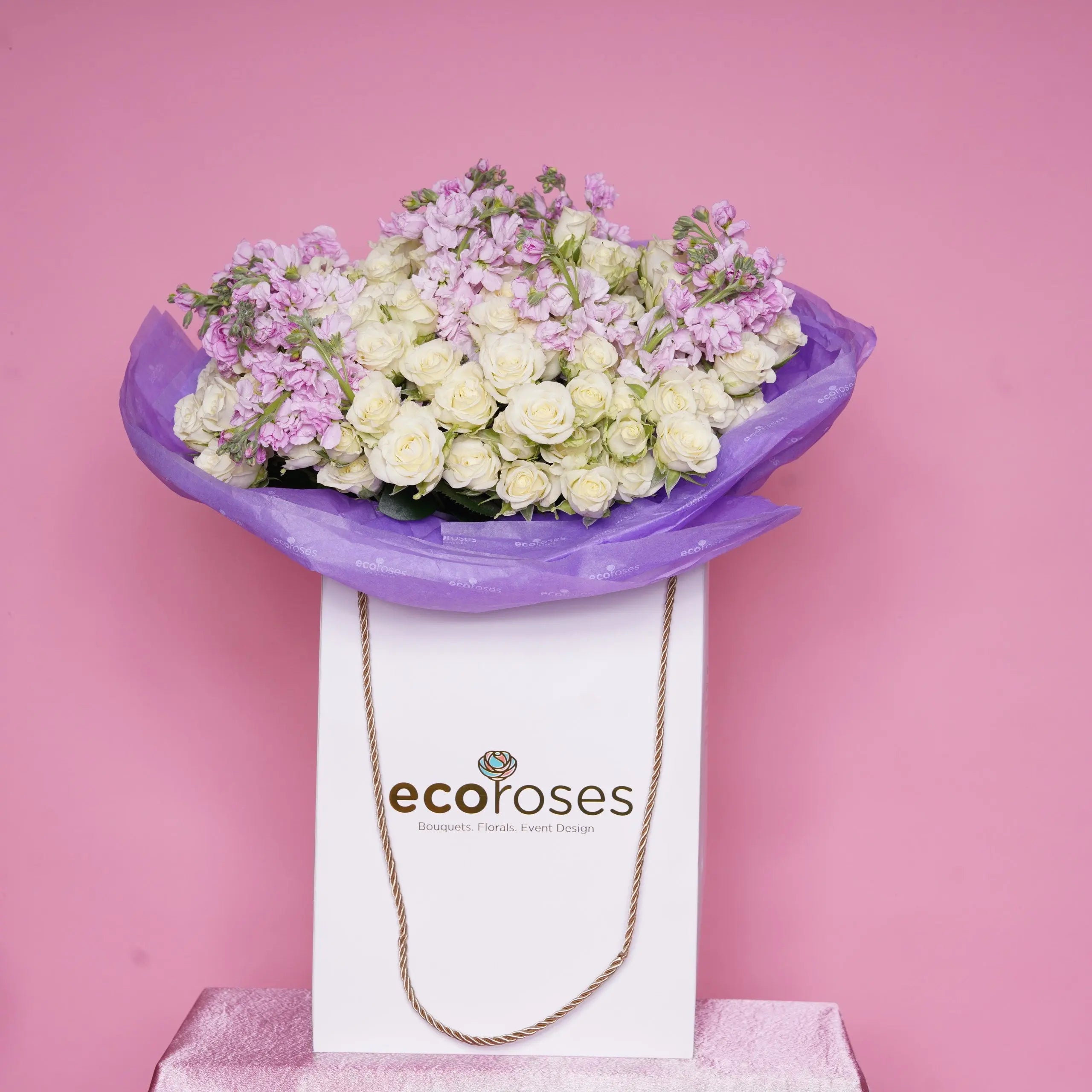 The Pearl signature gift bag — Ecoroses luxury gift delivery Los Angeles
