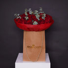 The Terra eco-chic kraft gift bag by Ecoroses — luxury flower gift Los Angeles delivery